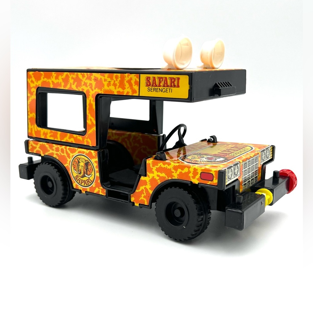 Vintage East German Safari Serengeti Toy Jeep